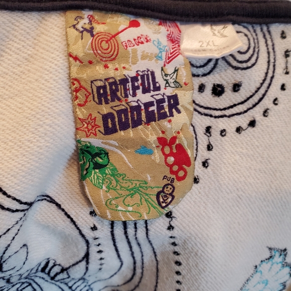 Artful Dodger Phoenix embroidered hoodie - Picture 3 of 6